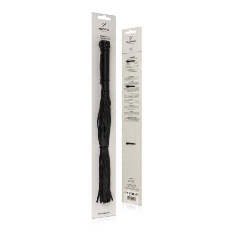 Флогер Bedroom Fantasies: Faux Leather Flogger, чорний в DIDO