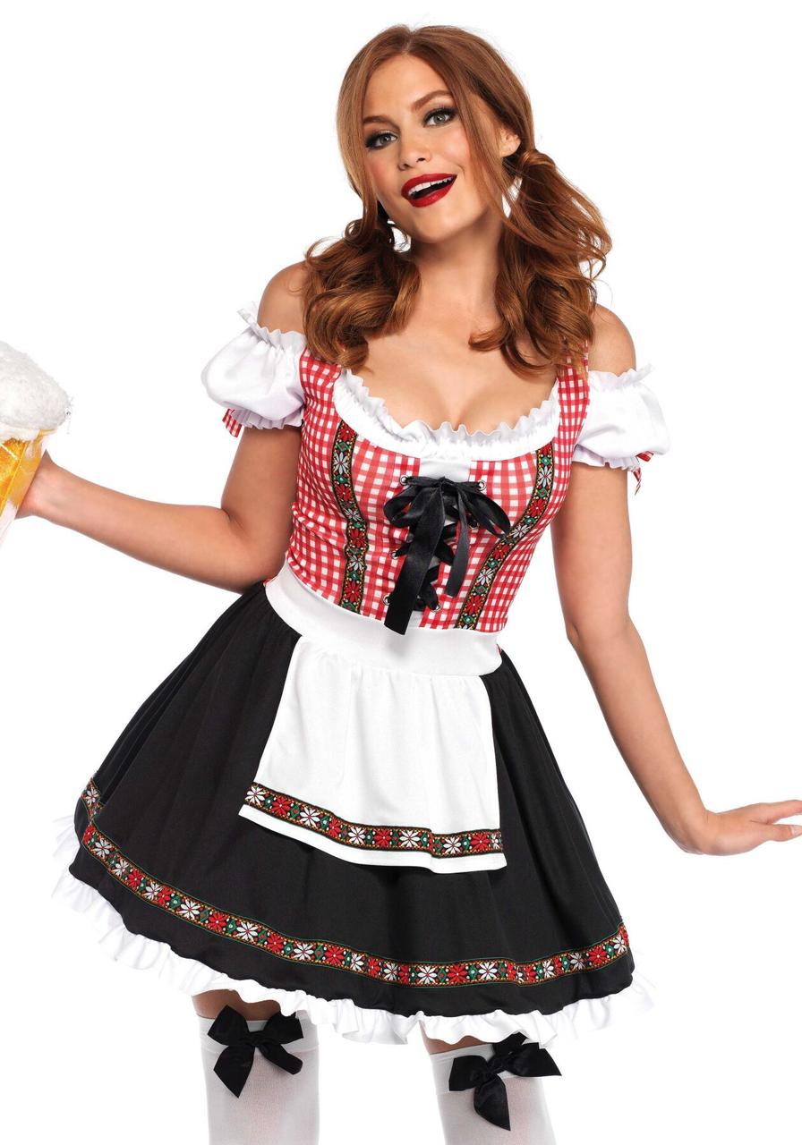 Баварский костюм «Октоберфест» Leg Avenue Beer Garden Babe L в DIDO