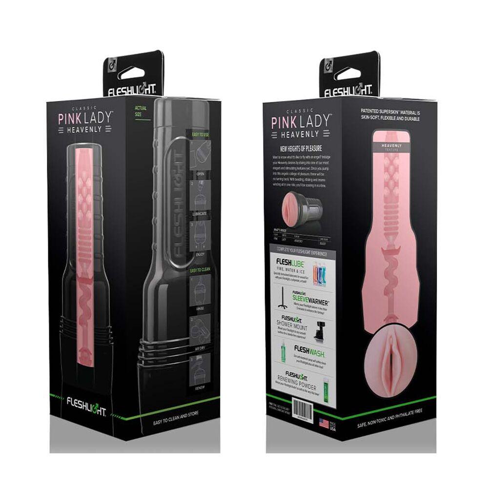 Мастурбатор-вагіна Fleshlight Pink Lady Heavenly Нова текстура в DIDO