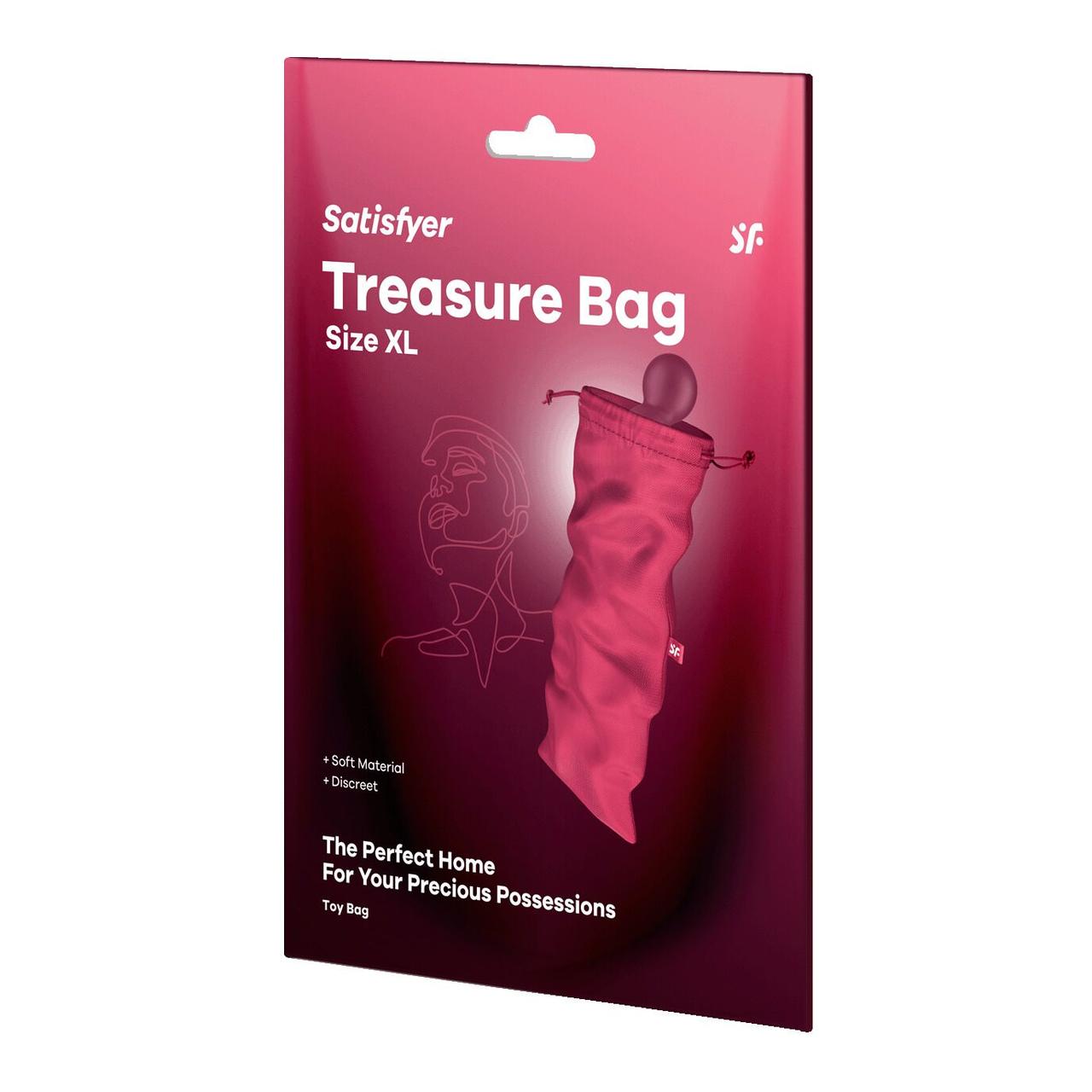 Мішечок для зберігання іграшок Satisfyer Treasure Bag XL Pink в DIDO