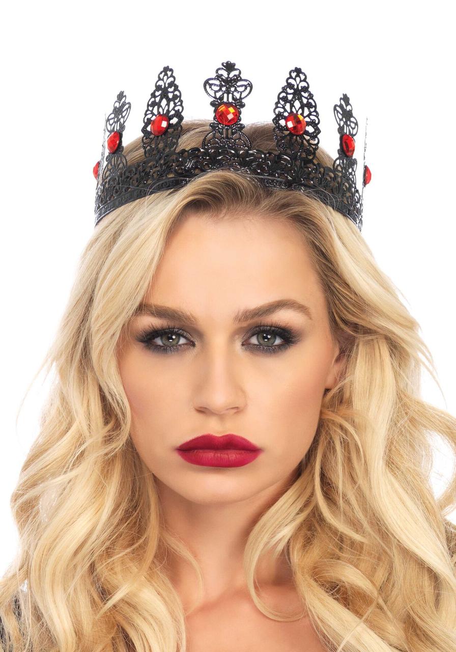 Филигранная корона с камнями Leg Avenue Filigree royal crown, металл в DIDO