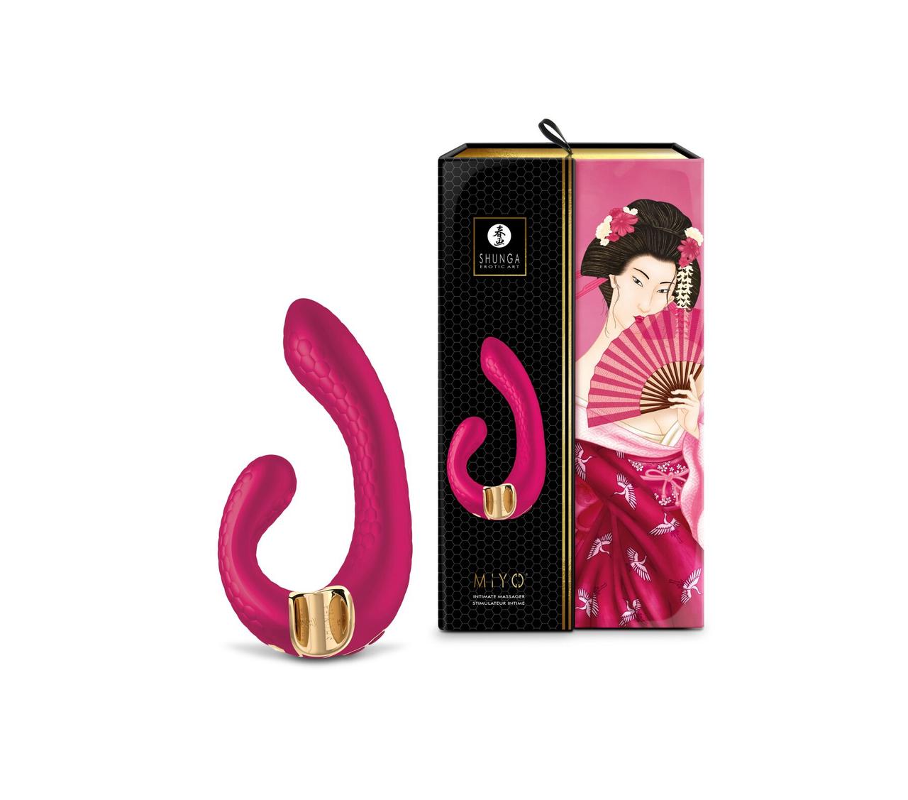 Вибратор-кролик Shunga Miyo Raspberry в DIDO