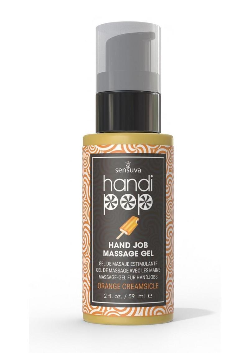 Вкусный гель для изысканных мануальных и оральных ласк Sensuva - Handipop Orange Creamsicle (59 мл) в DIDO