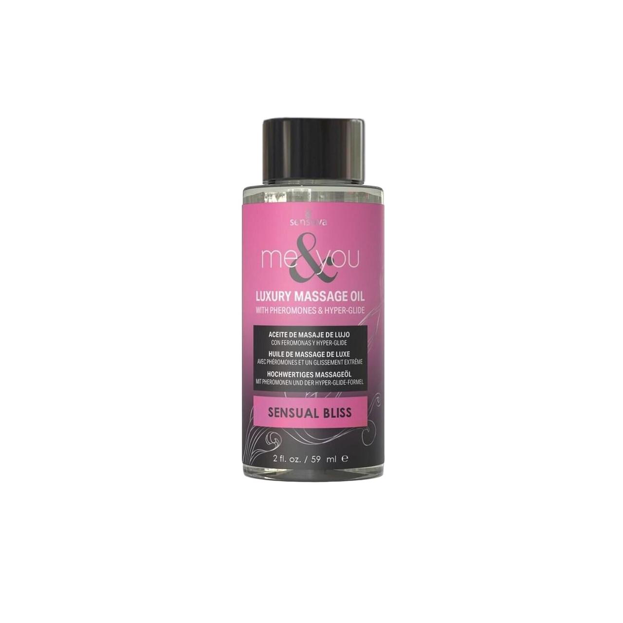 Массажное масло Sensuva Me&You - Sensual Bliss (Pink Grapefruit & Vanilla Bean) 59 мл в DIDO