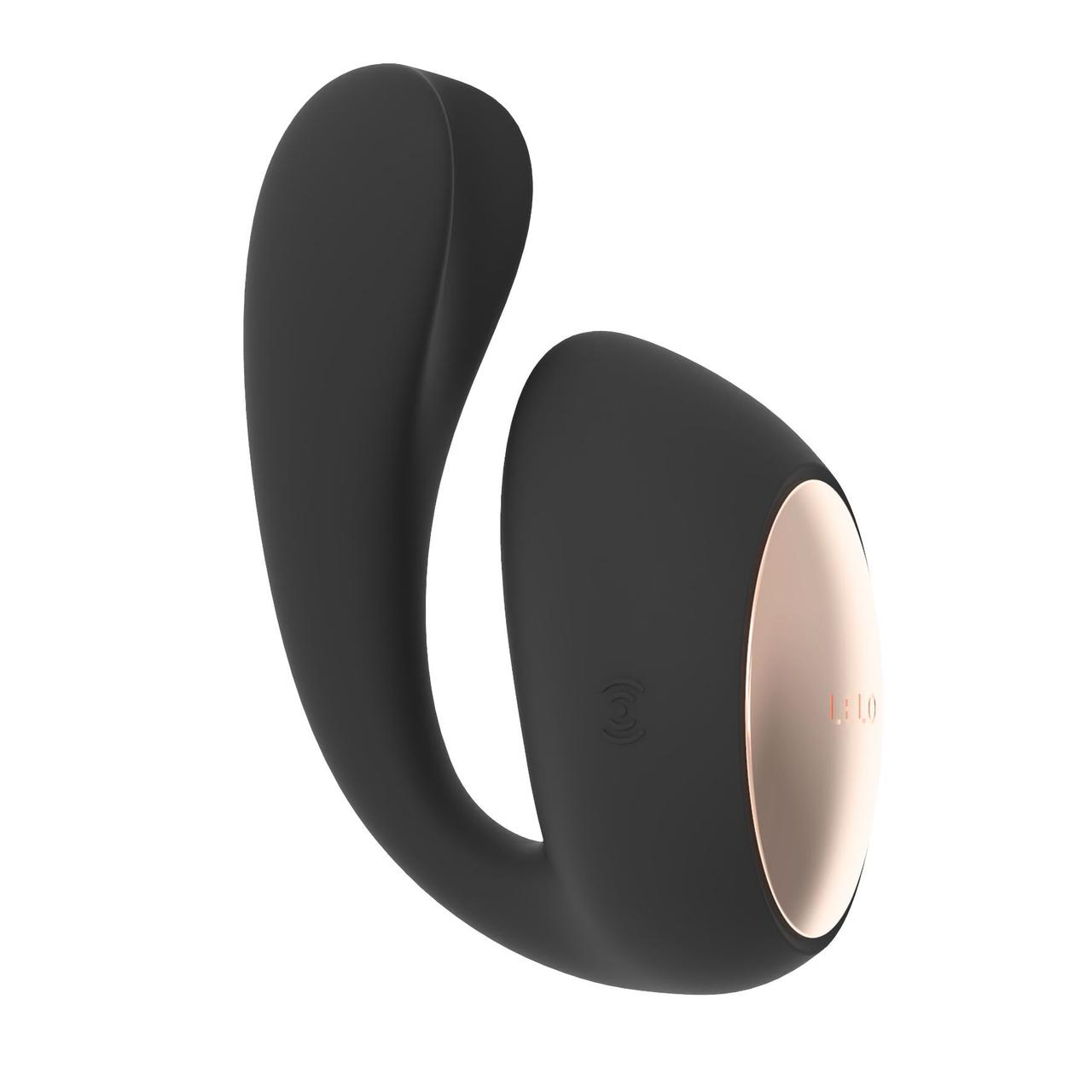 Смарт-вібратор LELO Ida Wave Black, вагінально-кліторальний, технологія WaveMotion, 2 мотори в DIDO