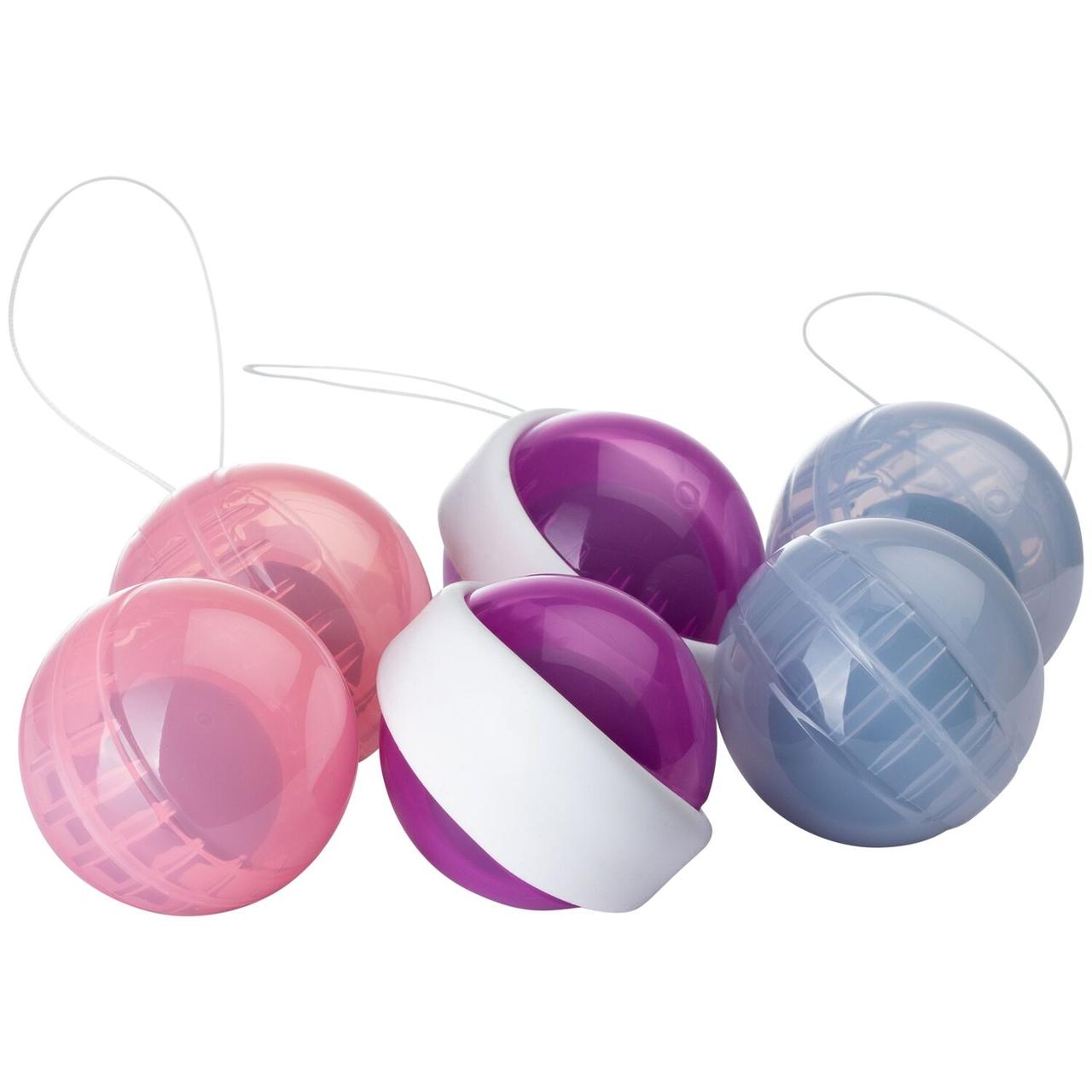 Набор вагинальных шариков LELO Beads Plus, диаметр 3,5 см, изменяемая нагрузка, 2х28, 2х37 и 2х60 г в DIDO