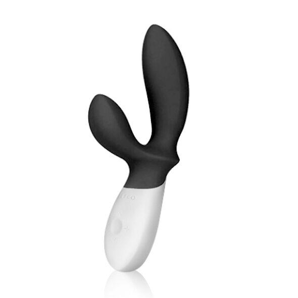 Масажер простати LELO Loki Wave Obsidian Black, 2 мотори, принадний рух + стимуляція промежини в DIDO
