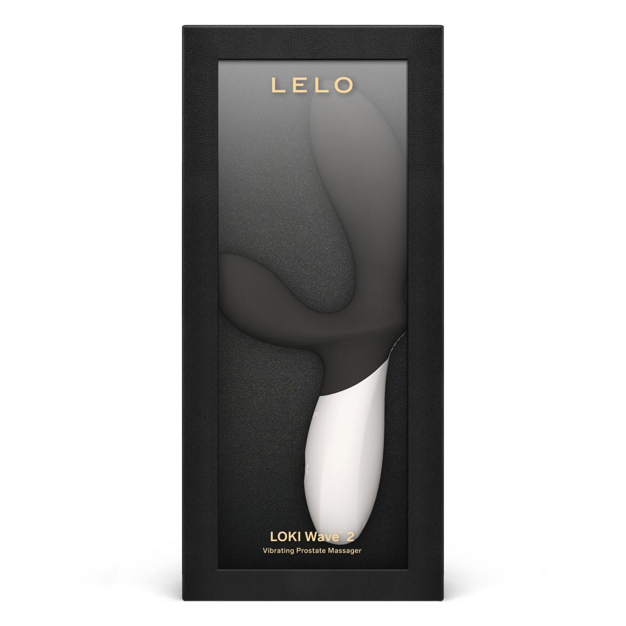 Массажер простаты LELO Loki Wave 2 Black, 2 мотора, манящее движение + вибрация в DIDO