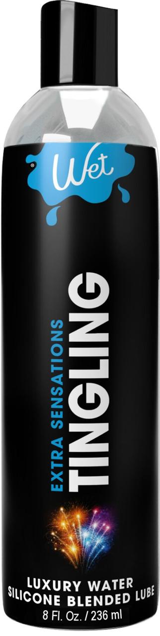 Охолоджуючий лубрикант на водно-силіконовій основі Wet Extra Sensations Tingling (236 мл) у DIDO