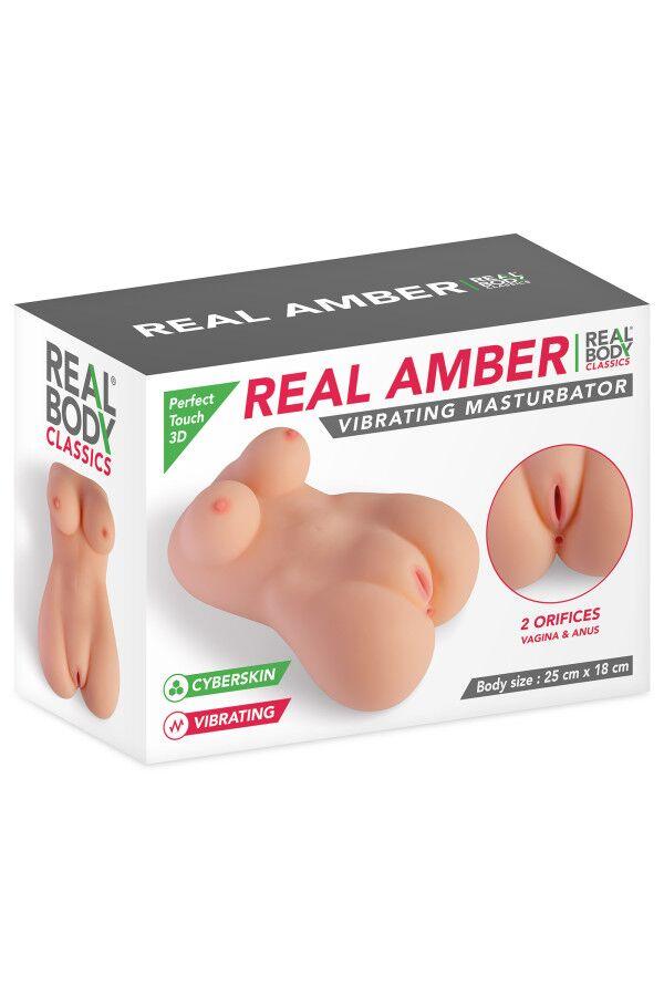 Мастурбатор Real Body - Real Amber в DIDO