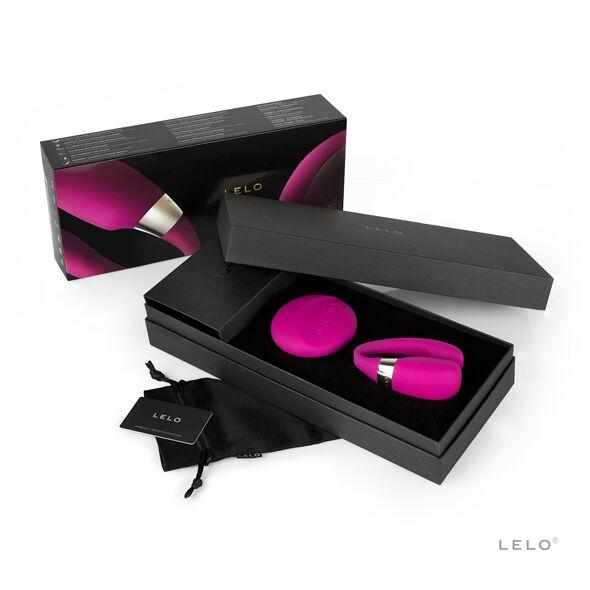 Вибратор для пар LELO Tiani 3 Cerise, 2 мотора, пульт ДУ в DIDO