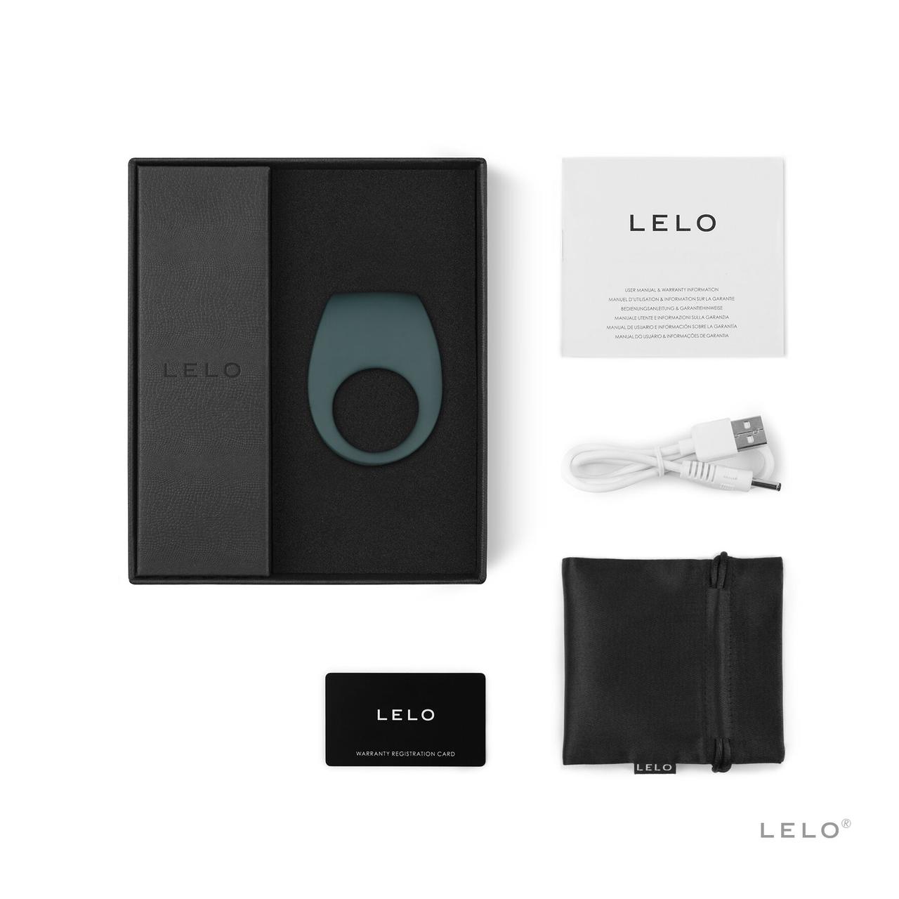 Эрекционное кольцо с вибрацией LELO Tor 2 Green в DIDO