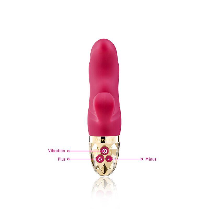 Вибратор-кролик Mystim Hop Hop Bob Fuchsia, мощный мотор, 8 режимов в DIDO