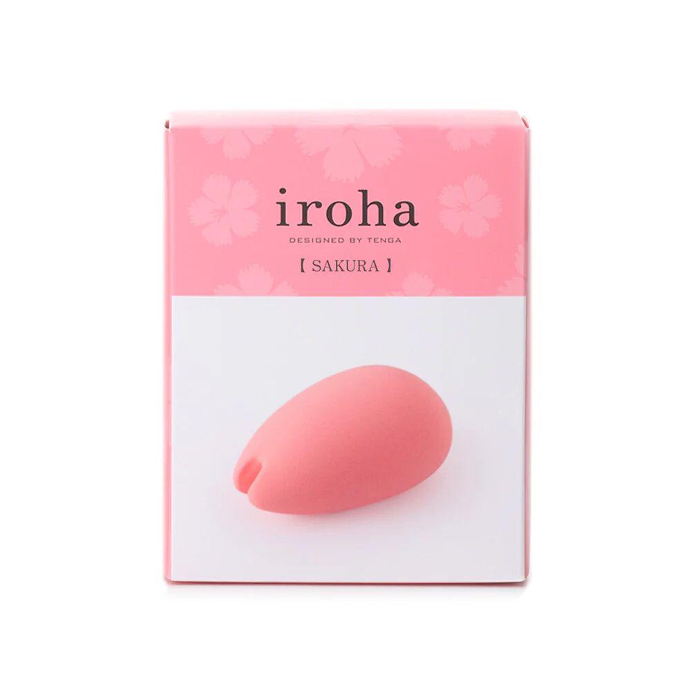 Міні-вібратор IROHA SAKURA Nadeshiko, роздвоєний кінчик, 5 режимів, що перезаряджається в DIDO