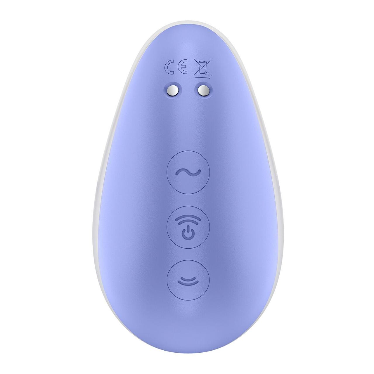 Вакуумний стимулятор із вібрацією Satisfyer Pixie Dust Violet/Pink в DIDO