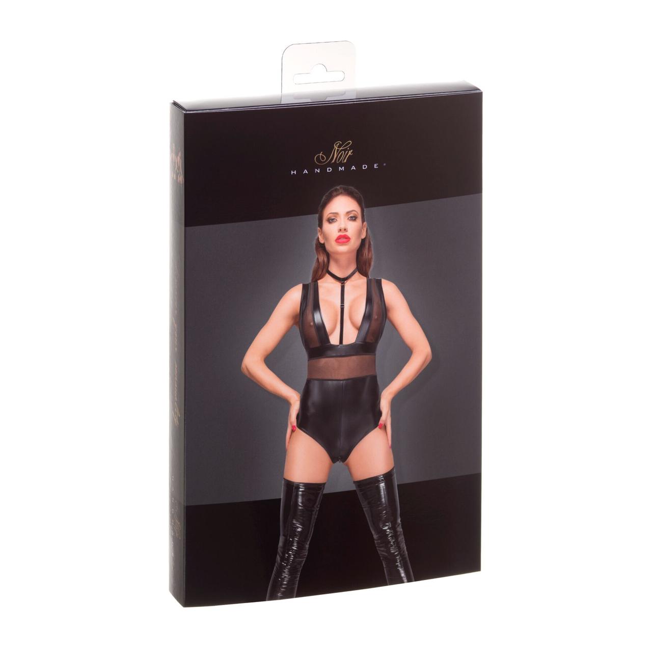 Боді Noir Handmade F183 Powerwetlook body - 3XL у DIDO