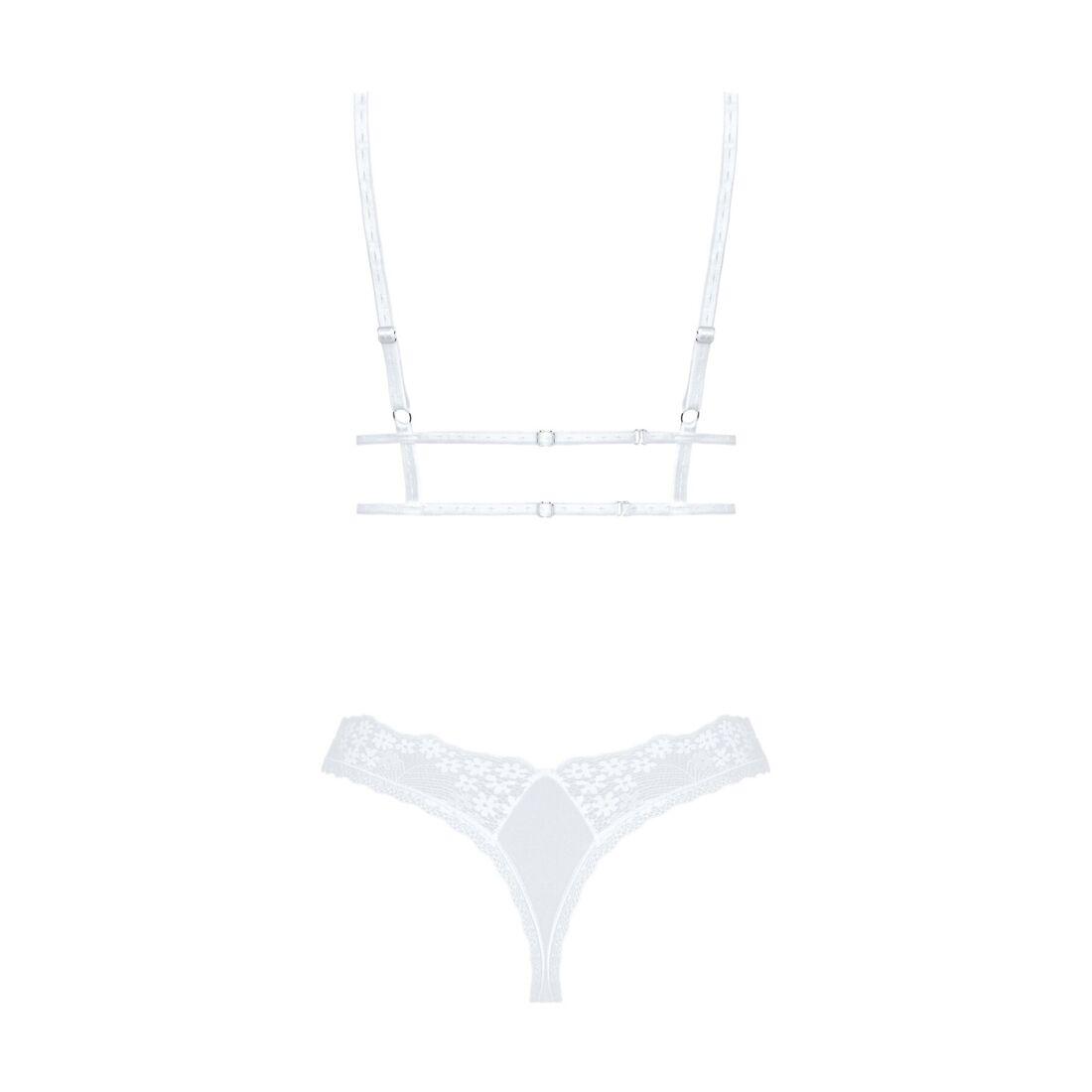 Еротичний комплект Obsessive Heavenlly 2-pcs set M/L, бюстгальтер та танга в DIDO
