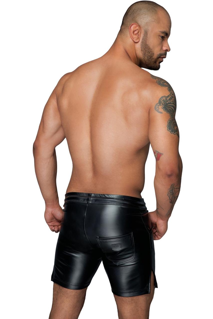 Чоловічі шорти Noir Handmade H061 Powerwetlook shorts - XL у DIDO