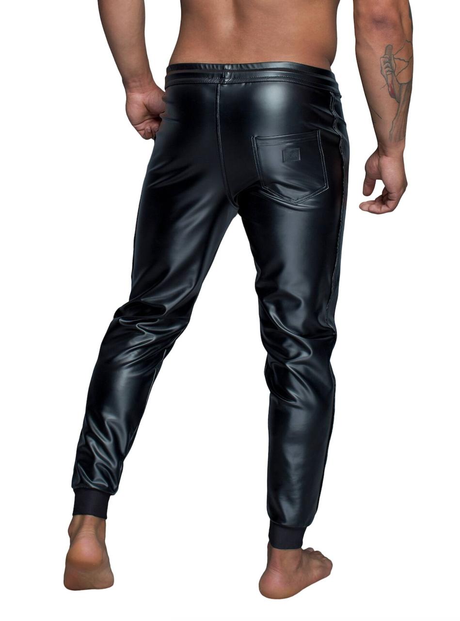 Чоловічі трегінси Noir Handmade H063 Powerwetlook treggings - L в DIDO