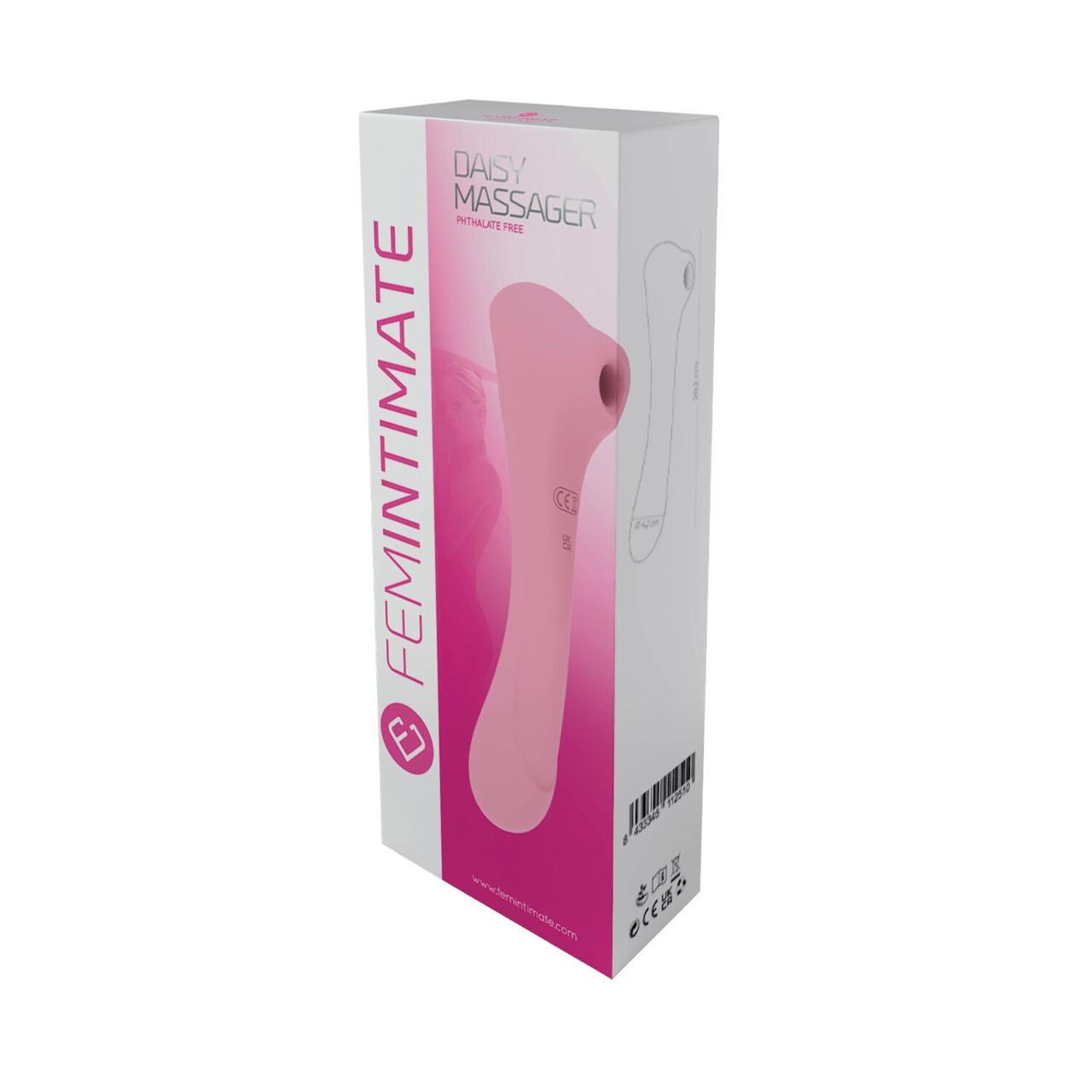 Вакуумний кліторальний стимулятор Femintimate Daisy Massager Pink в DIDO