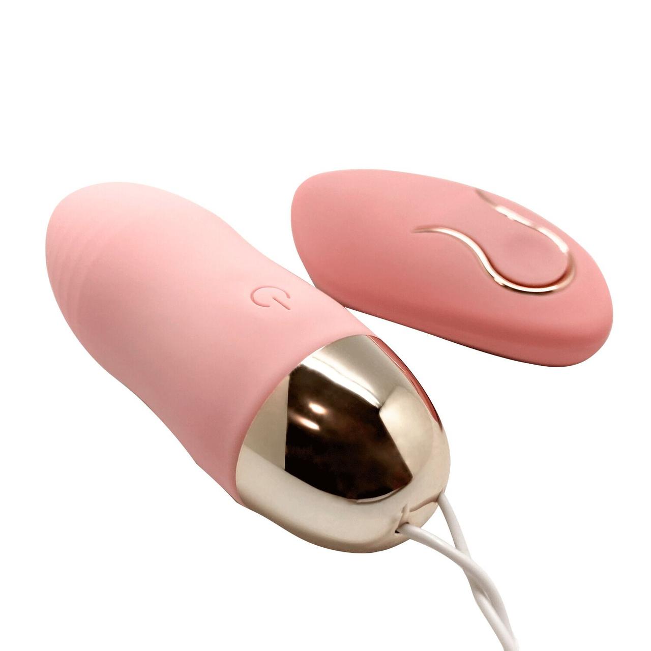 Віброяйце Wooomy Dingus Vibrating Egg, з пультом управління, 10 режимів у DIDO