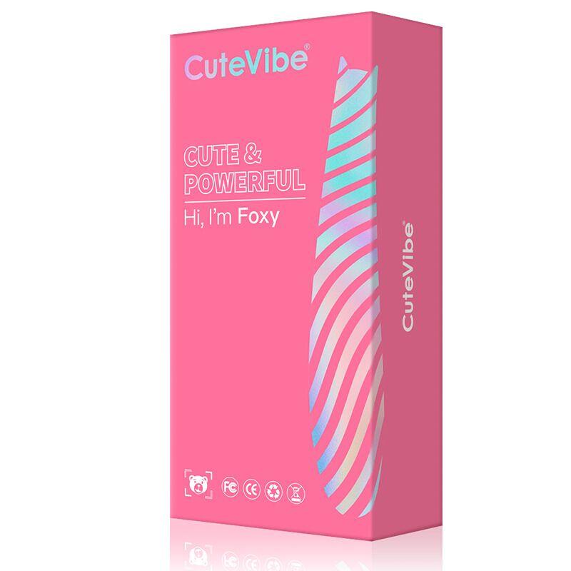 Вакуумный стимулятор с вибрацией CuteVibe Foxy Sakura в DIDO