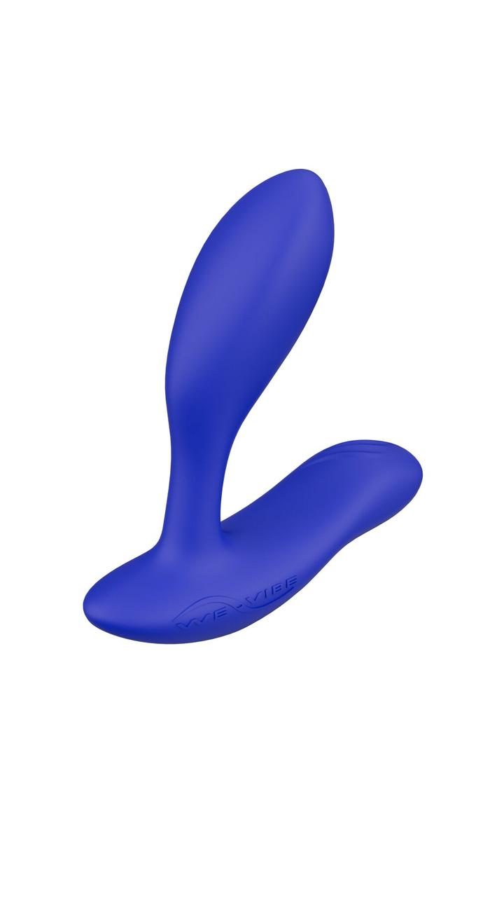 Смарт-вібромасажер простати We-Vibe Vector+ ROYAL BLUE, пульт дистанційного керування, регульований кут нахилу в DIDO