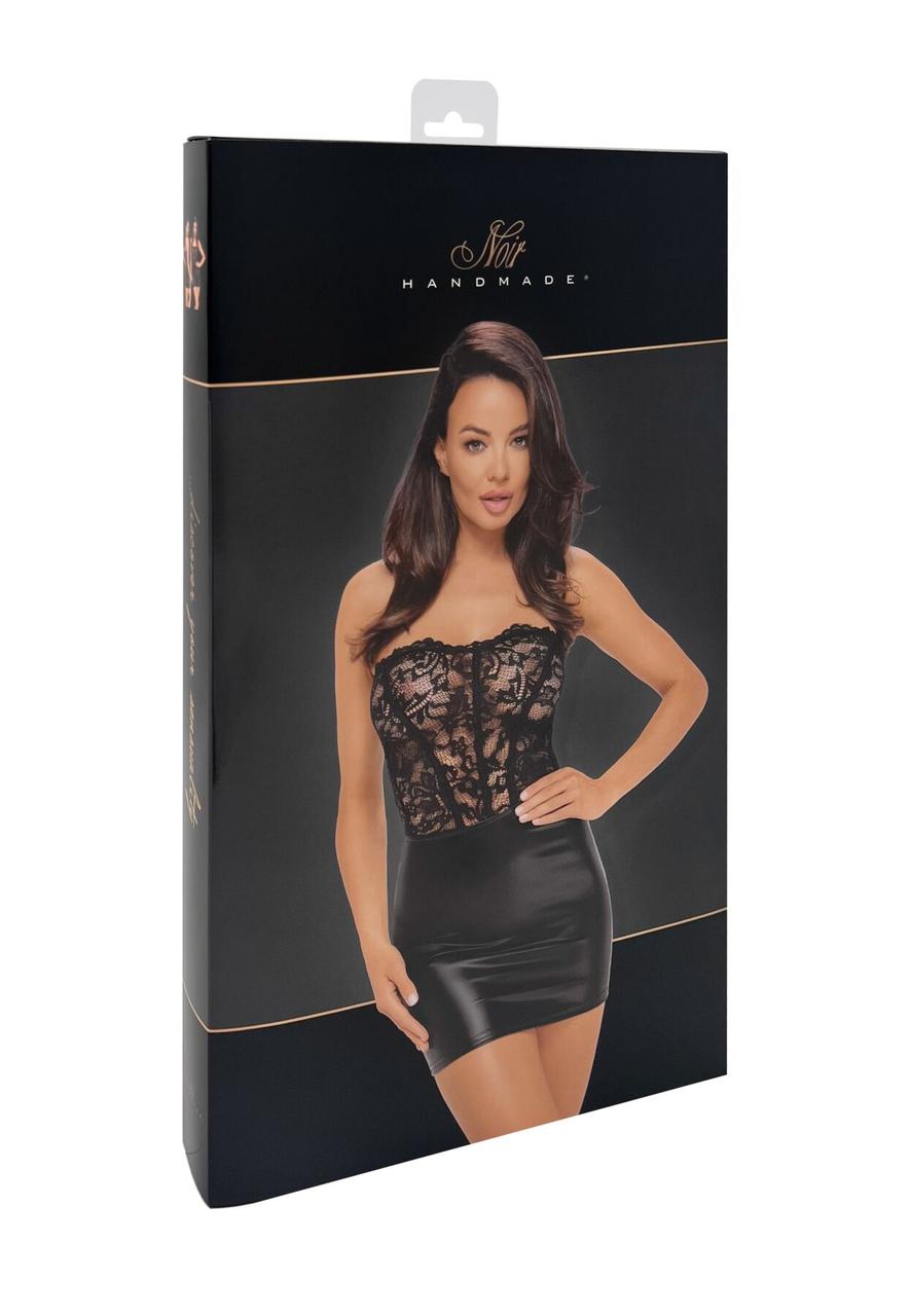 Платье Noir Handmade F300 Solace lace up corset mini dress - 3XL в DIDO
