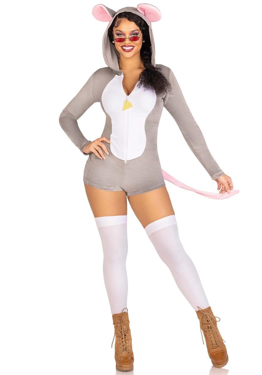 Комбінезон-костюм мишки Leg Avenue Comfy Mouse S, з капюшоном у DIDO