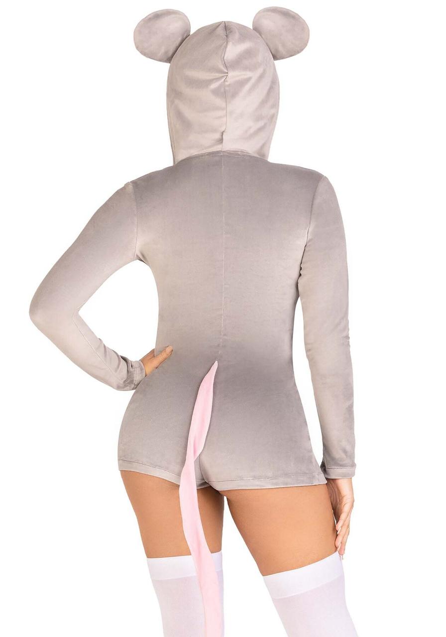 Комбинезон-костюм мышки Leg Avenue Comfy Mouse M, с капюшоном в DIDO