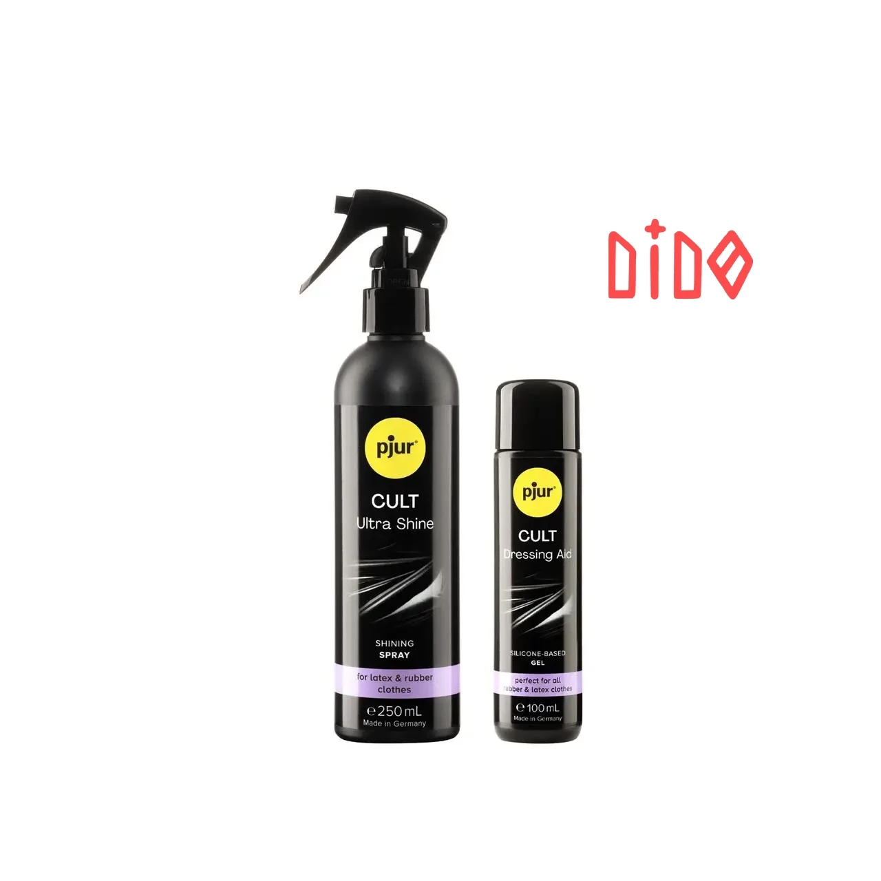Спрей для догляду за одягом з гуми та латексу pjur Cult Ultra Shine 250 мл, надає блиску в DIDO