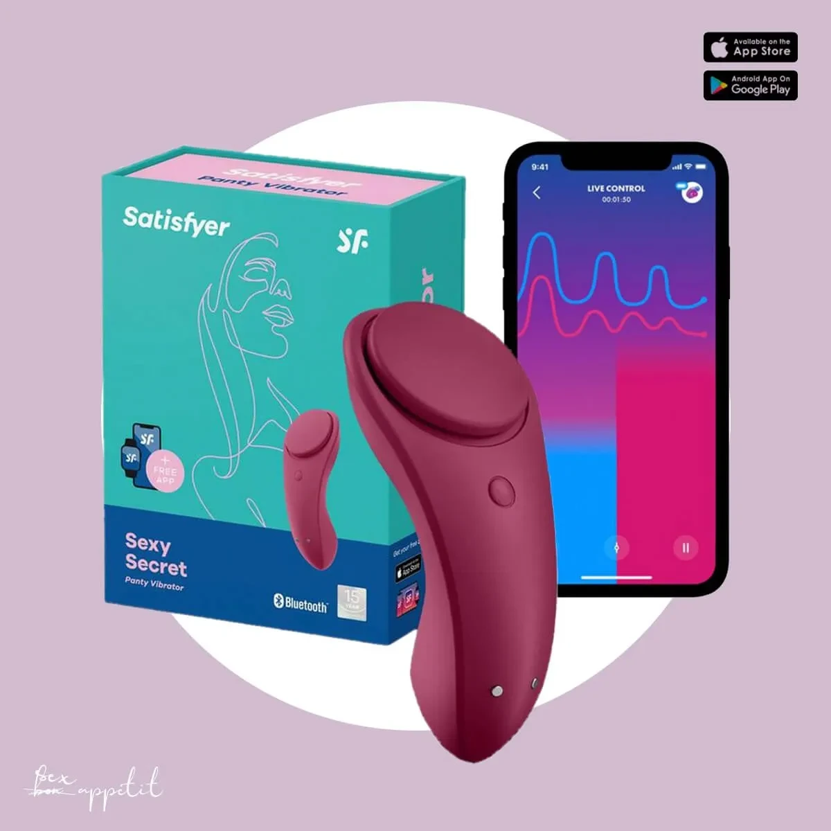 Смарт-вібратор у трусики Satisfyer Sexy Secret в DIDO