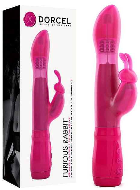 Вибратор-кролик Dorcel Orgasmic Rabbit Pink с жемчужным массажем в DIDO