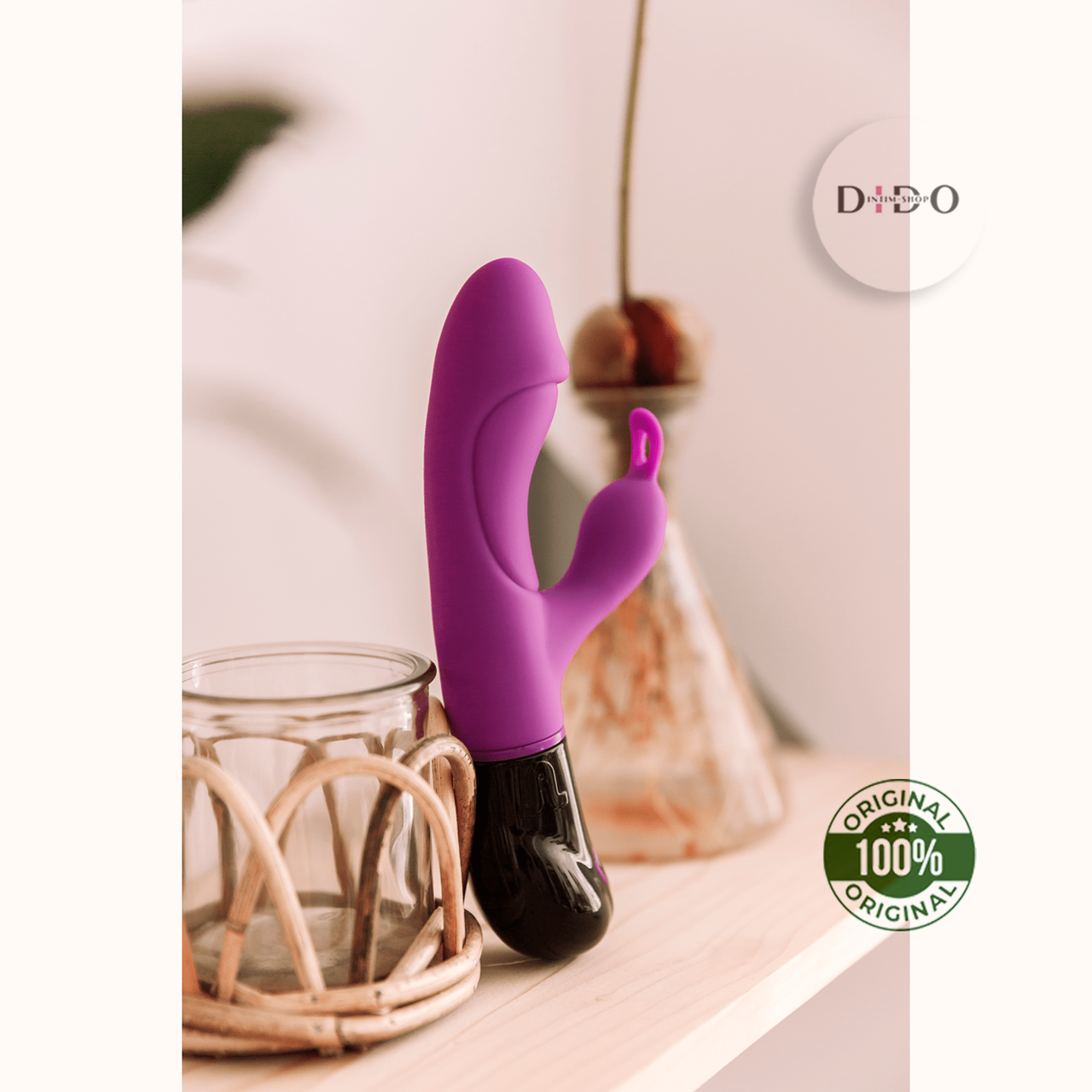 Вибратор-кролик Adrien Lastic Ares 2.0 с аккумулятором, с петелькой для пальца, перезаряжаемый в DIDO
