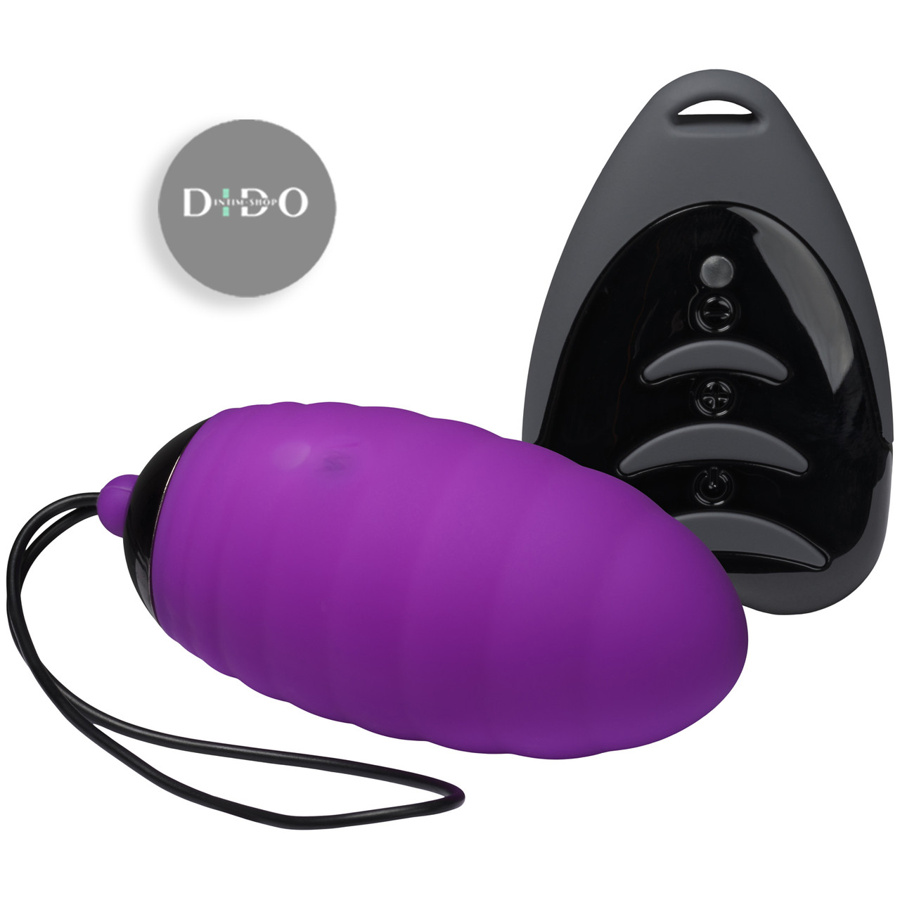 Віброяйце Adrien Lastic Ocean Breeze 2.0 Purple, пульт ДК, дуже потужний мотор, 10 віброрежимів в DIDO