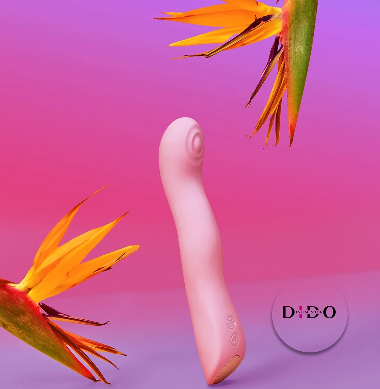 Вибратор Love To Love SWAP - BABY PINK, с пульсирующей жемчужиной для точки G, 3 мотора, гнется в DIDO