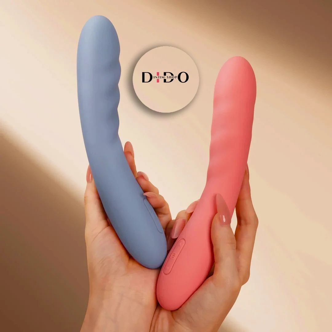 Смарт-вибратор с пульсацией Svakom Ava Neo Cornflower Blue, 15 режимов работы, водонепроницаемый в DIDO