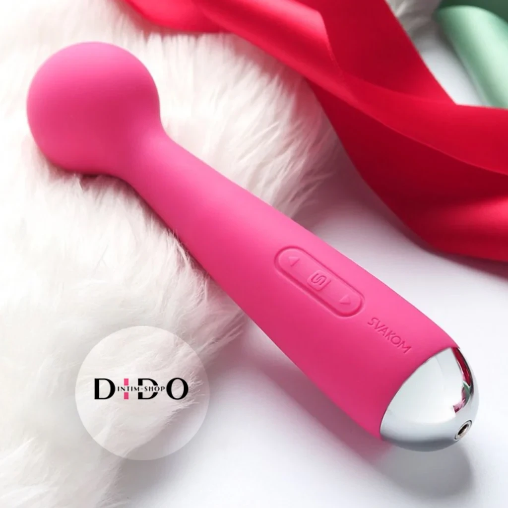 Вібромасажер з інтелектуальним режимом Svakom Mini Emma Plum Red в DIDO