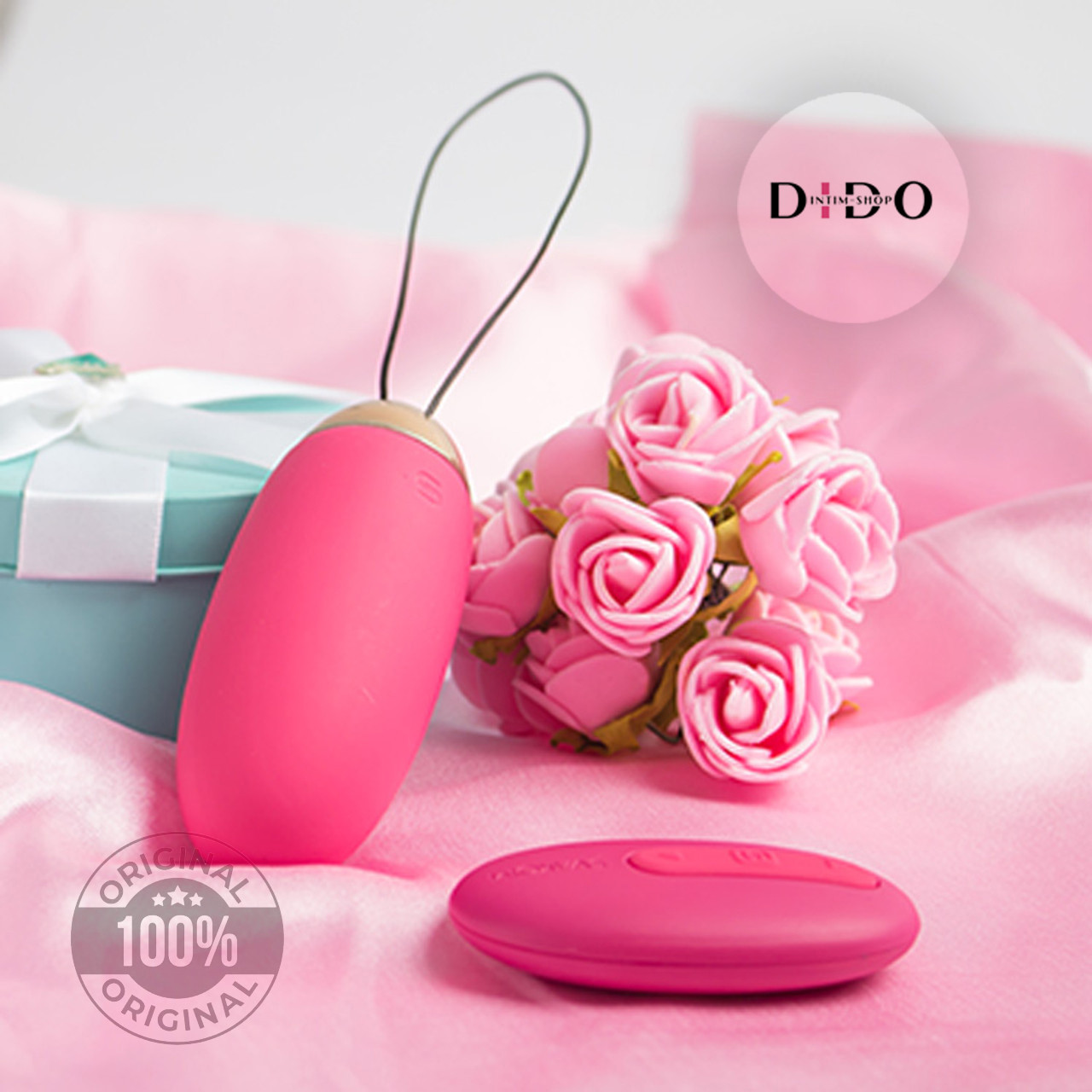 Віброяйце з пультом управління Svakom Elva Plum Red в DIDO