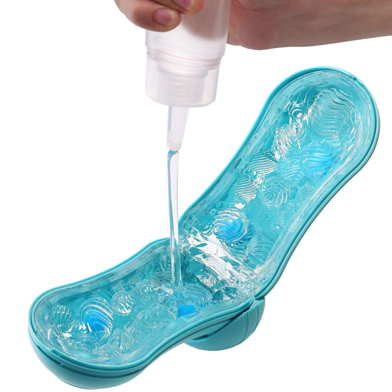 Мастурбатор Tenga Flip Orb - Ocean Blue, зі змінним стиском, зі стимулюючими кульками всередині в DIDO