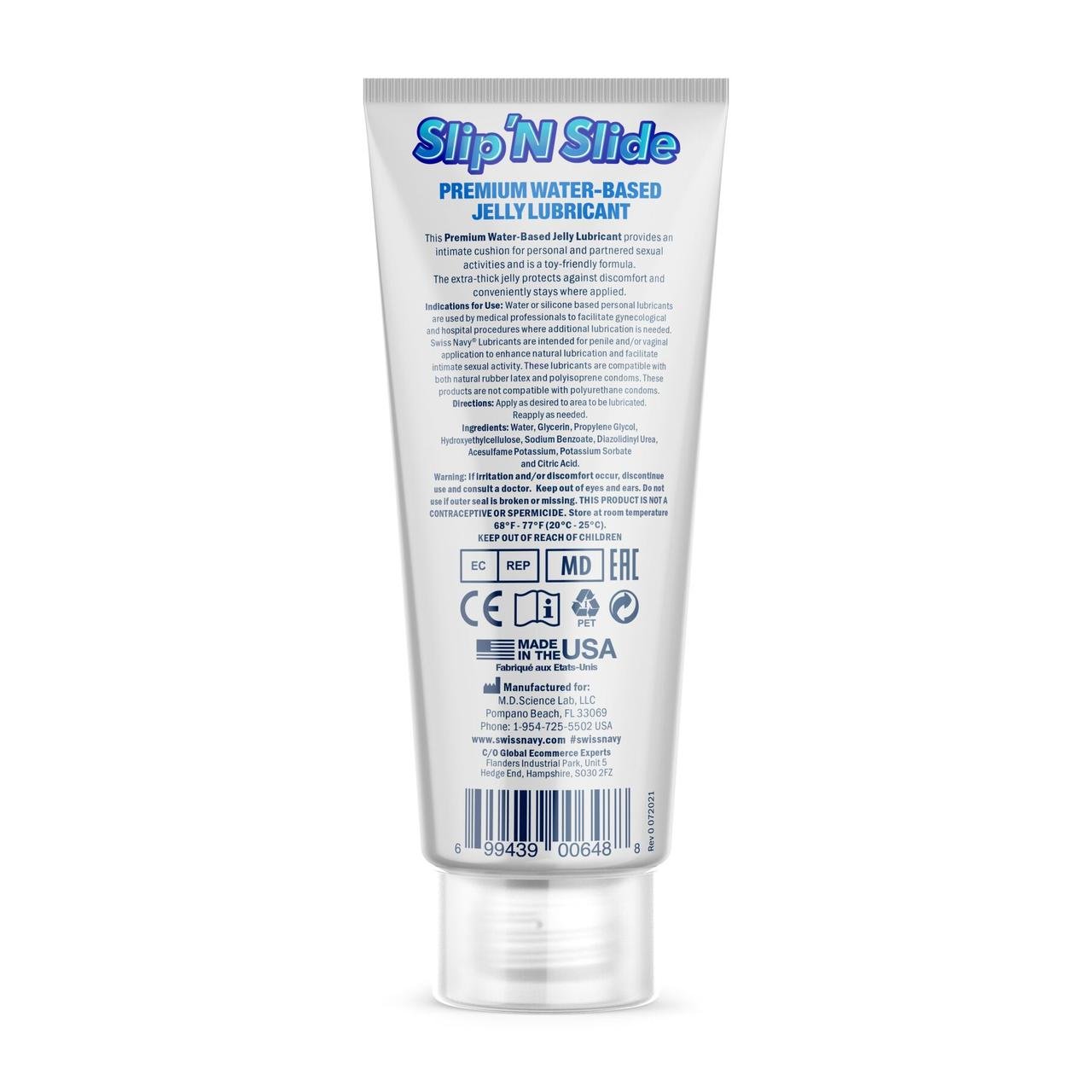 Лубрикант на водной основе Swiss Navy Slip'N Slide Premium Jelly 59 мл в DIDO