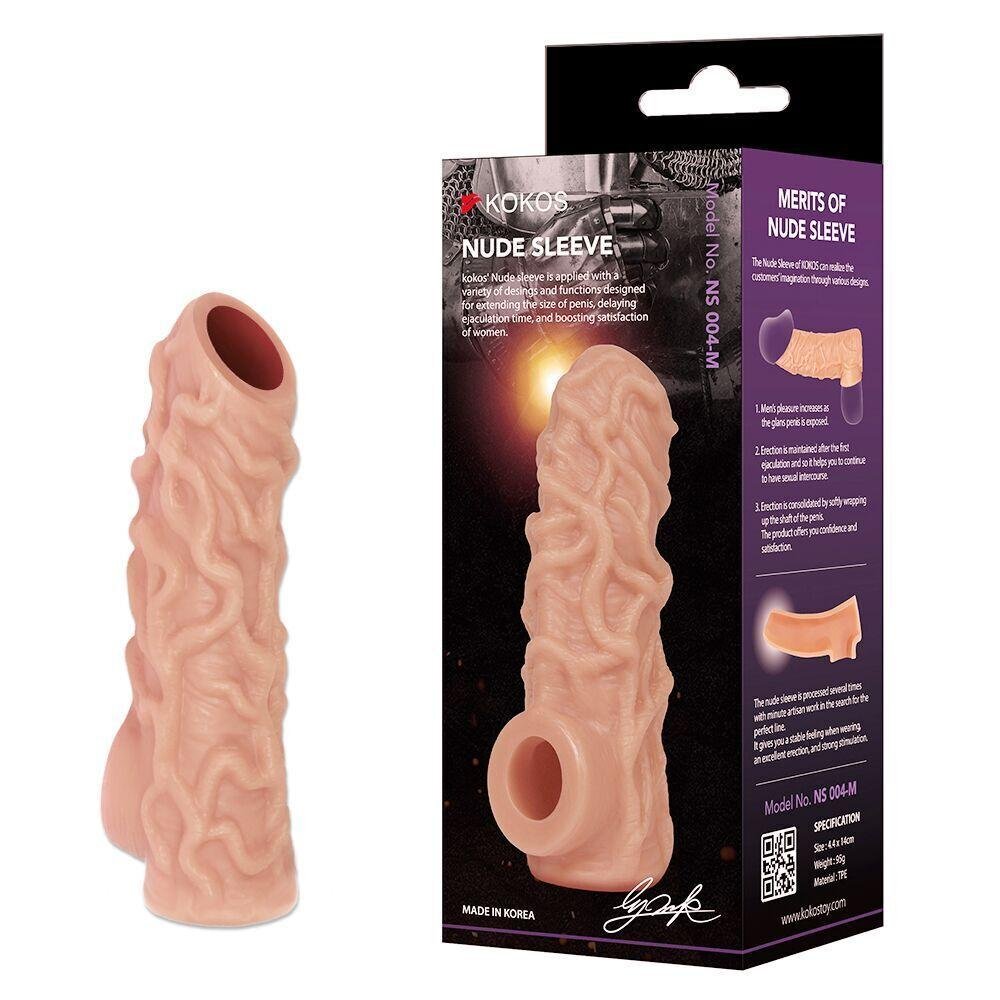 Насадка на член Kokos Nude Sleeve NS 004 L в DIDO