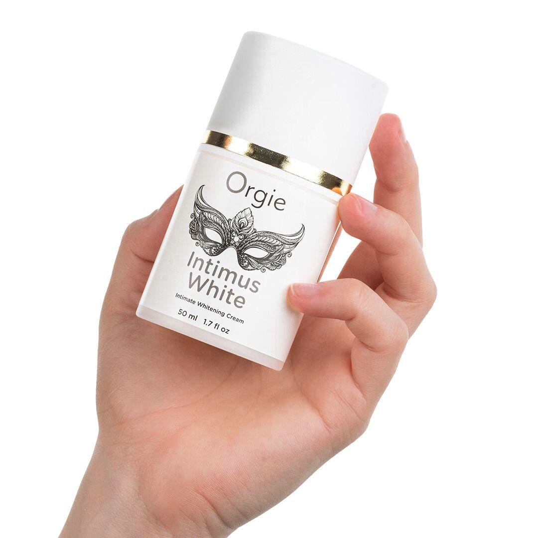 Крем для освітлення шкіри Orgie – Intimus White (50 мл) посиленої дії, підходить для всіх зон у DIDO