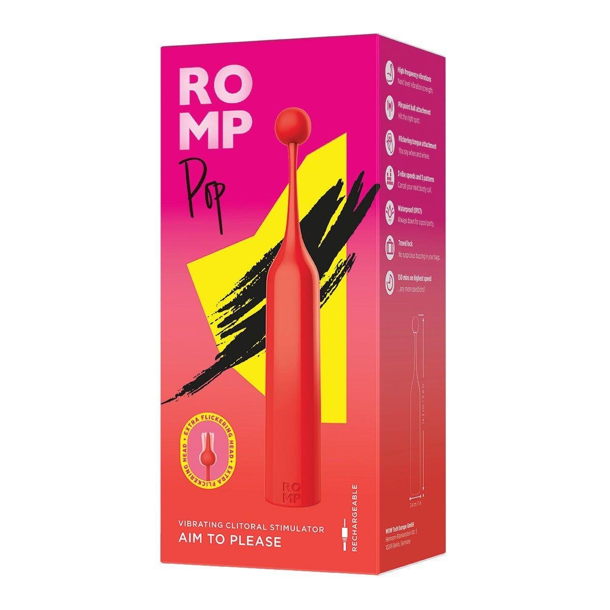 Кліторальний стимулятор Romp Pop у DIDO