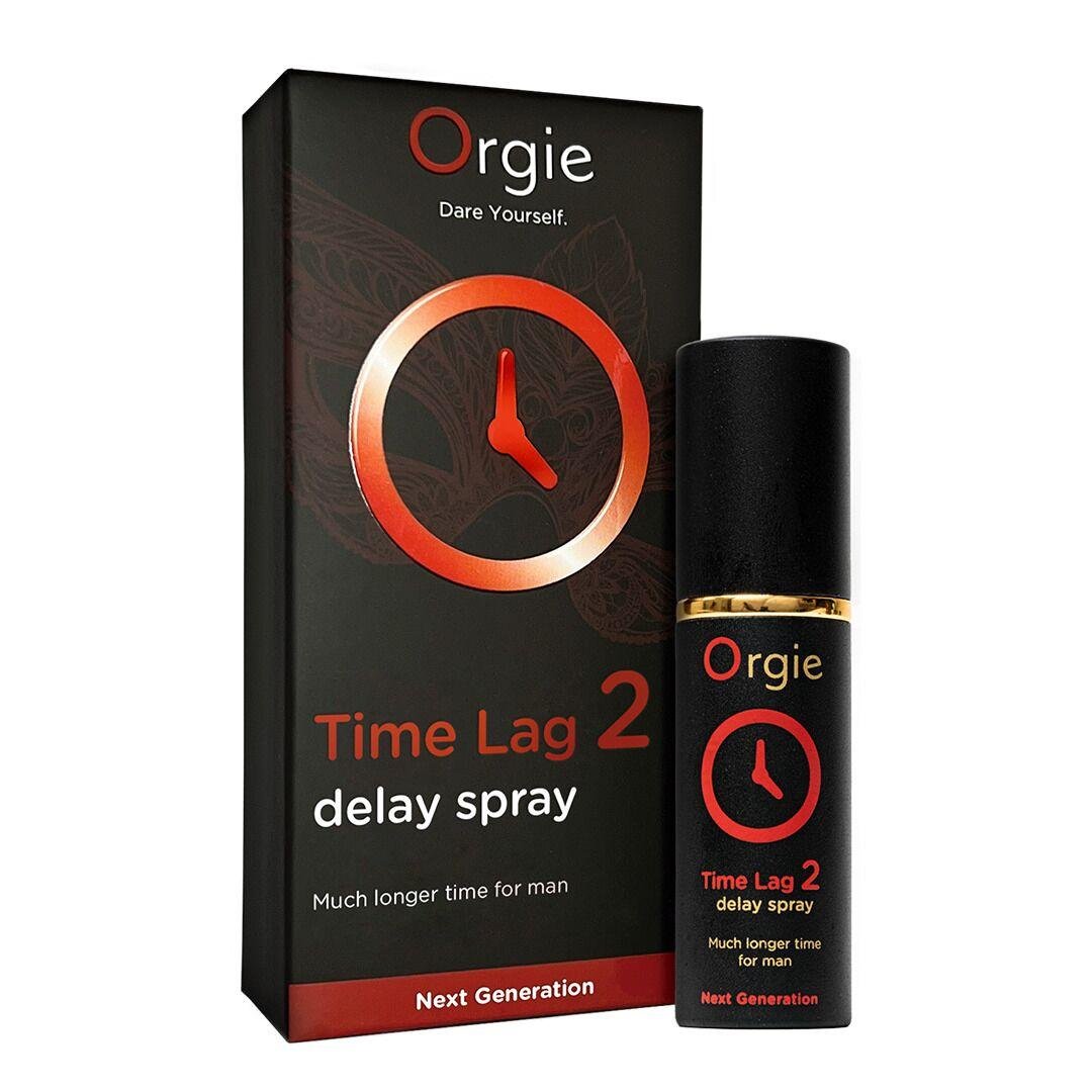 Спрей-пролонгатор Orgie Time Lag 2 Delay Spray, 10 мл, без анестетиків, з екстрактом даміани в DIDO