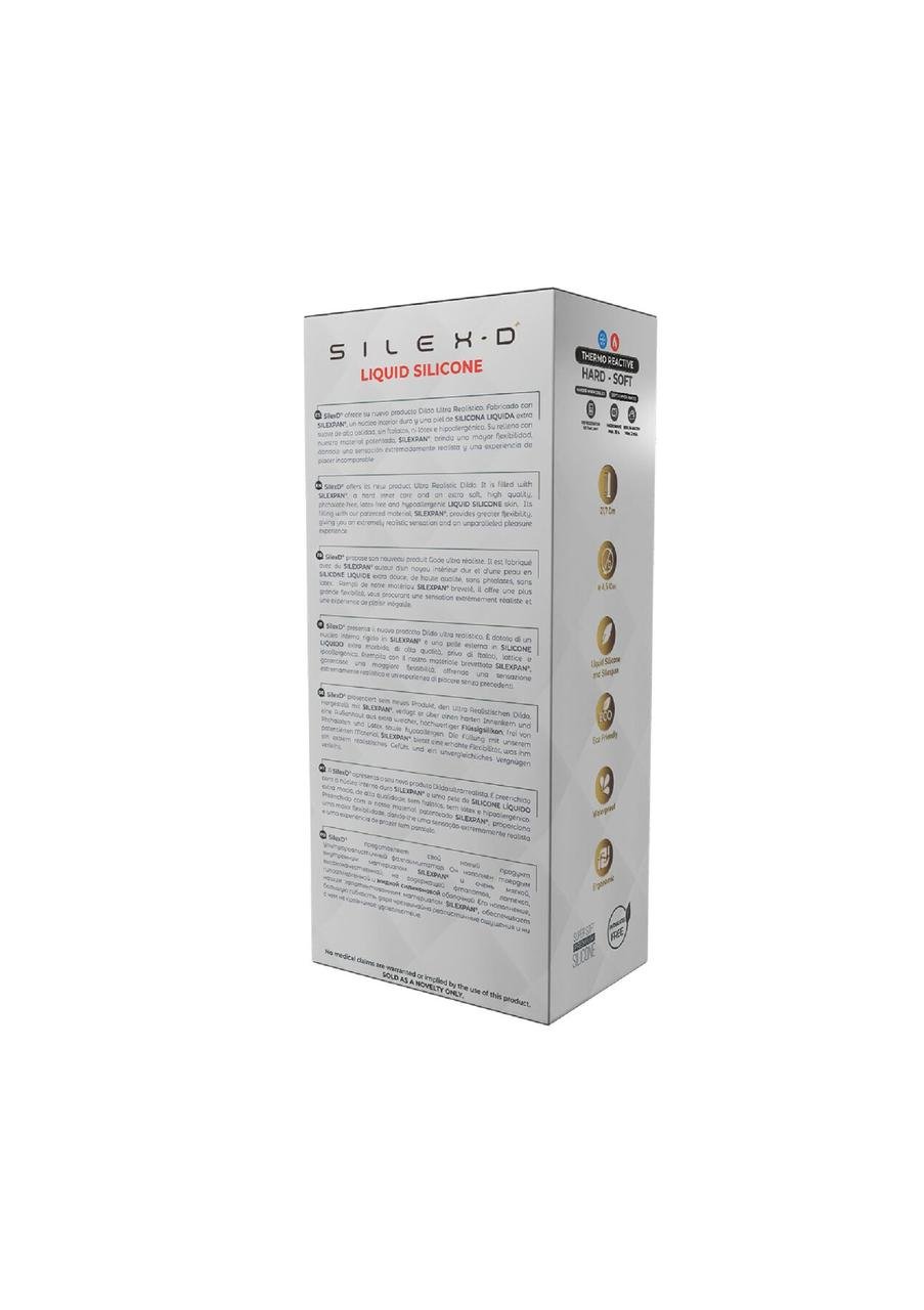 Фалоімітатор SilexD Oscar Flesh (MODEL 2 size 9in) Liquid Silicone підходить для Apollo в DIDO