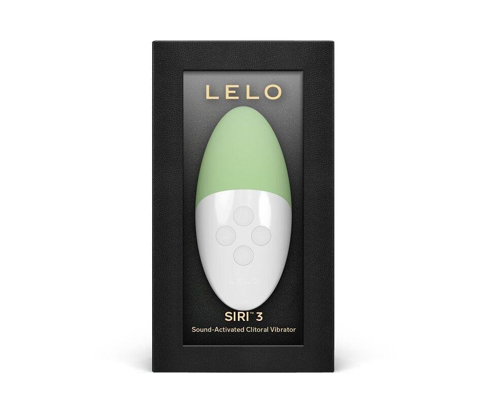 Музичний вібратор для клітора LELO SIRI 3 Green, вібрації в ритмі звуків без смартфона в DIDO