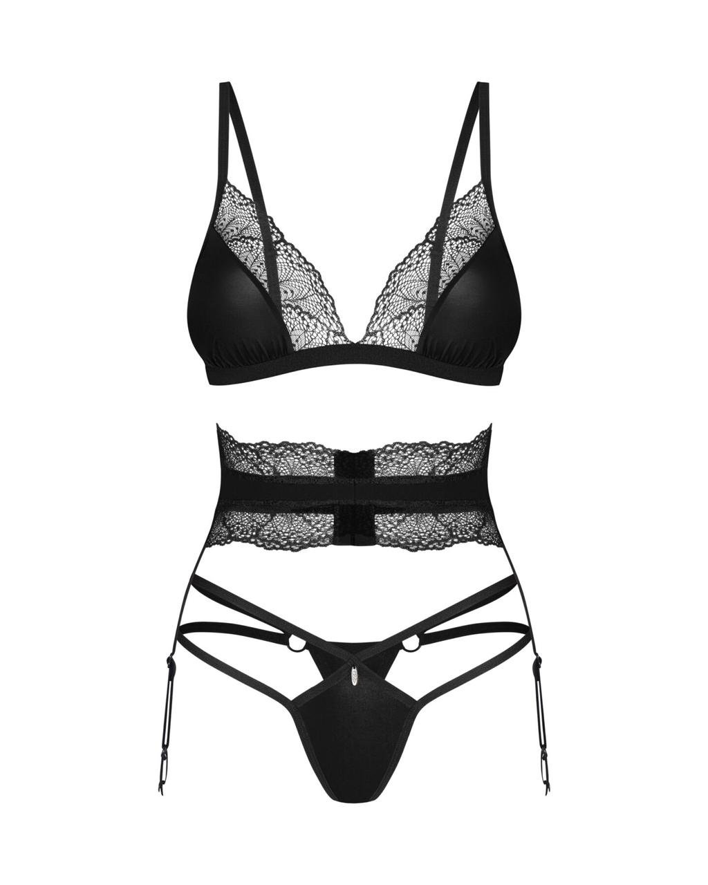 Комплект Obsessive Lobellis 3-pcs set XS/S в DIDO