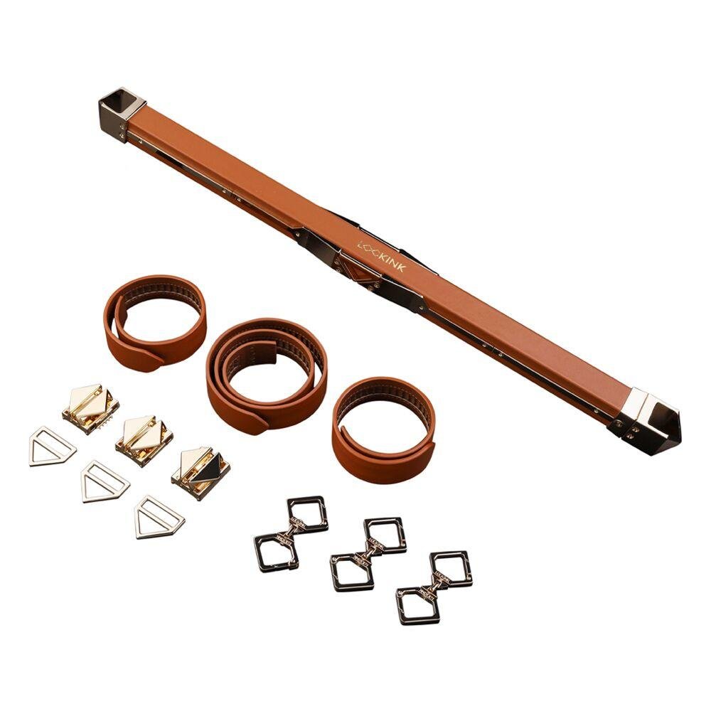 Фіксатор-розпірка LOCKINK Adjustable Spreader Bar Set - Brown у DIDO