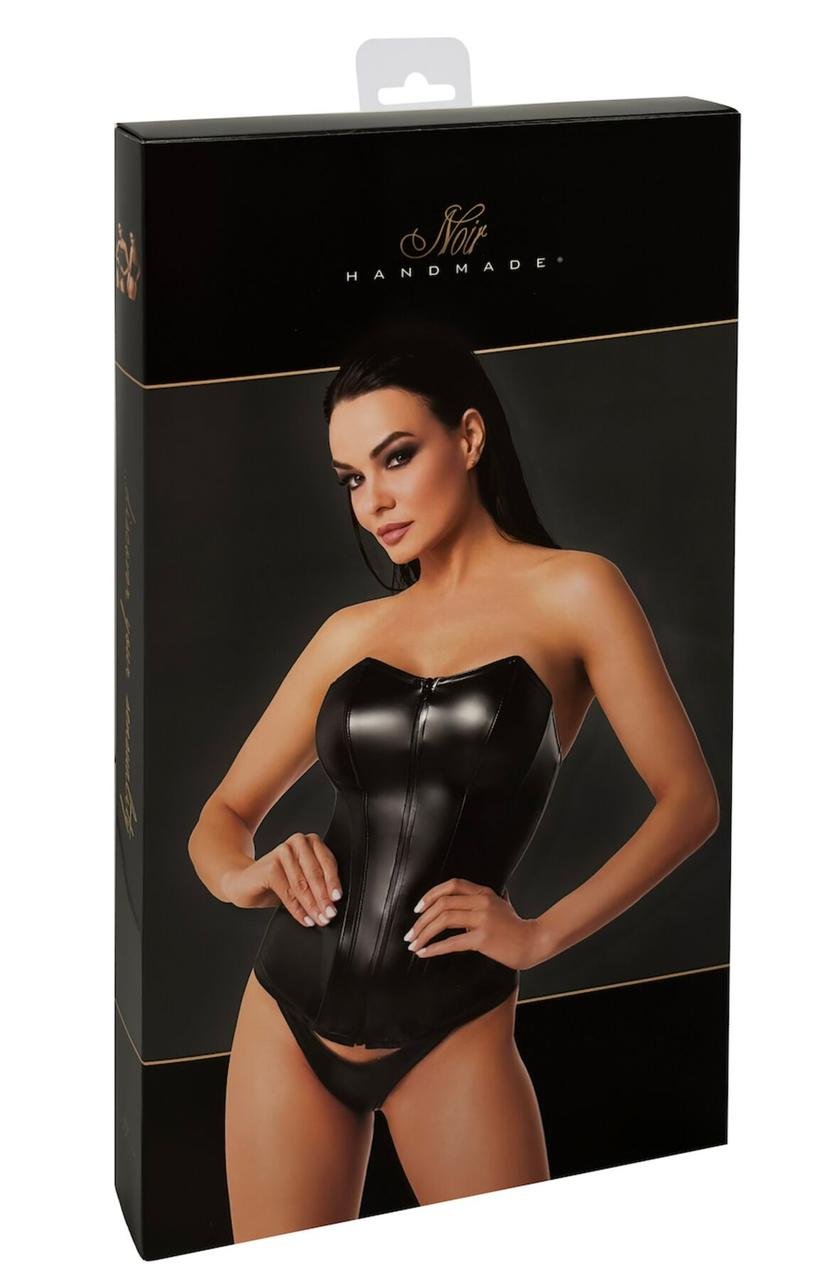 Корсет Noir Handmade F334 Powerwetlook corset - M у DIDO